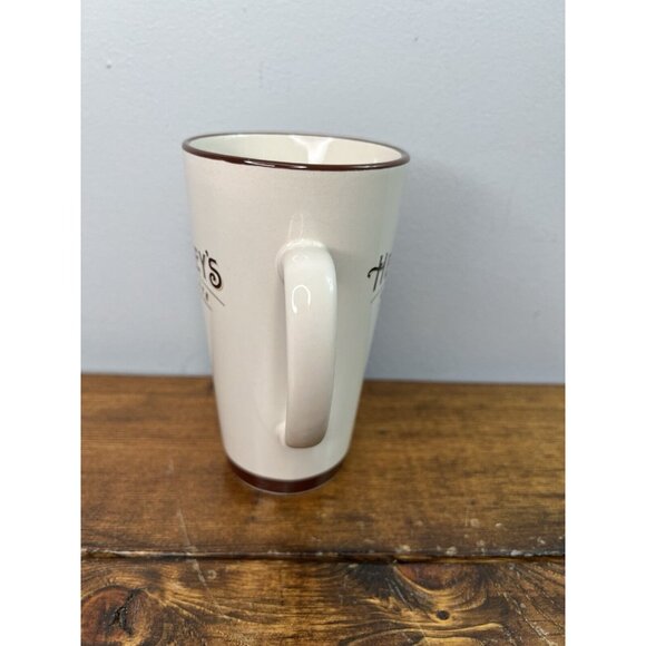 HERSHEY'S CHOCOLATE Ceramic Tall 16 oz Coffee Mug by Galerie 6" Tall - Picture 5 of 9